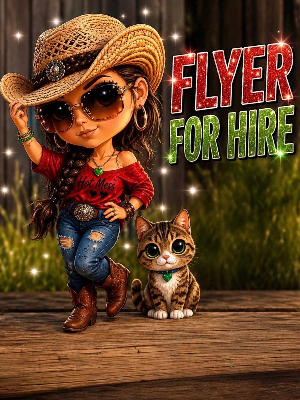 FLYER FOR HIRE